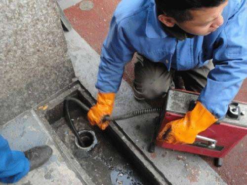 谷城疏通下水道