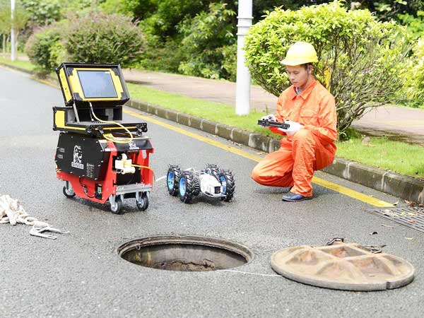 谷城管道机器人检测